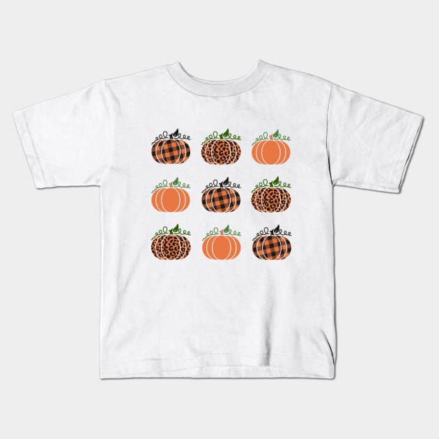 Pumpkin Kids T-Shirt by CindersRose